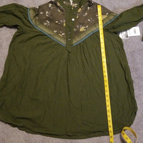 FREE  PEOPLE HEART AND COLOR TUNIC - Picture 8 of 8